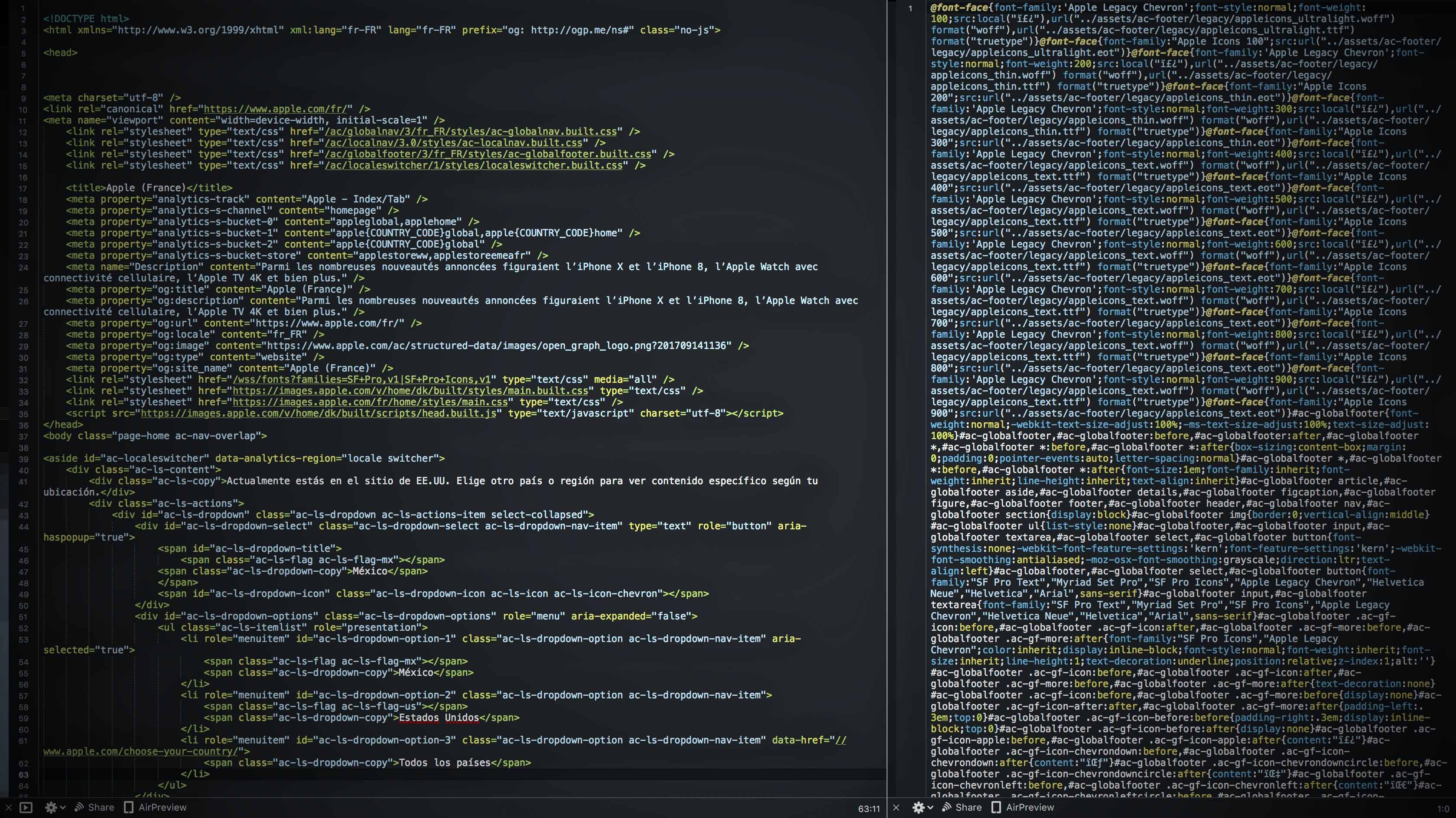 Image d'arrière plan page d'accueil Portfolio Xavier